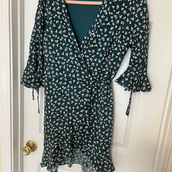 Vici Mini Wrap Dress - Picture 2 of 8